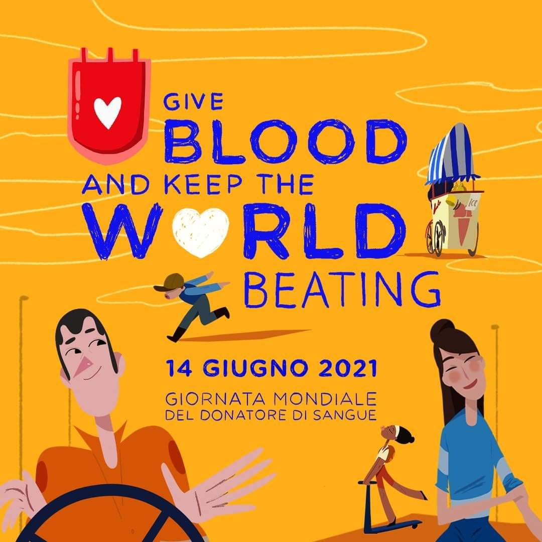 Avis Giornata Mondiale del Donatore di sangue 2021